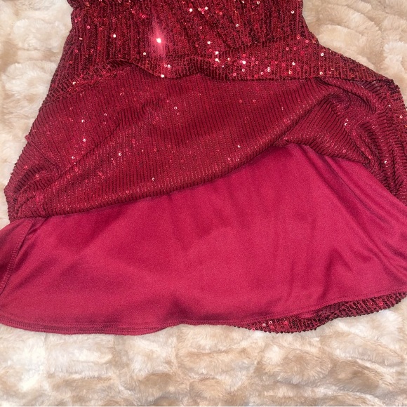 Altar’d State Red Sequin Dress ❤️✨ - Picture 6 of 9